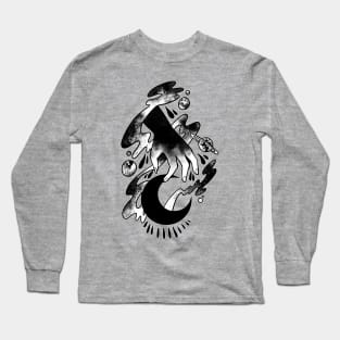 Moon Pluck Long Sleeve T-Shirt